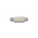 Светодиодная лампа Festoon 42mm Optima MINI-CREE, CAN, white, 2,64W, 12V, T10*42mm (SV 8,5), комп. 2шт