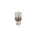 Светодиодная лампа P21W Optima Premium LED ОНИКС, WHITE, 5500K, 650Lm, 12V, (BA15S), комплект 2 шт.