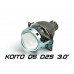 Биксеноновая линза Koito Q5 3 дюйма D2S, круглый модуль под лампу D2S 3 дюйма без бленды