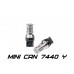 Светодиодная лампа Optima Premium 7440 (W3X16g) MINI CREE-XBD CAN 50W, 12-24V (желтая)