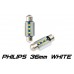 Светодиодная лампа Optima Premium C5W Festoon 36 PHILIPS CAN, white, 12V, T10*36mm(SV 7-8)